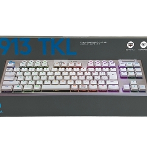 【動作保証】 logicool G913 TKL LIGHTSPEED WIRELESS ゲーミングキーボード PC周辺機器 中古 T8772437の画像3