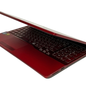 【動作保証】 FUJITSU LIFEBOOK ノート パソコン i7 8550U 8GB HDD 1TB 15.6インチ FHD Win11 ガーネットレッド 中古 T8716977の画像6