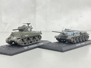 ULTIMATE アルティメイト KV-1B KB-85 SU-85 M4 Sherman フィギュア プラモデル 戦車 4点おまとめセット ジャンク K8790204