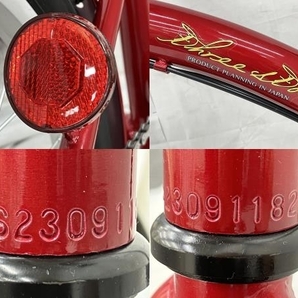 【引取限定】 THREE STONE AIJYU CYCLE 20インチ 折りたたみ 自転車 中古 直 K8351139の画像10