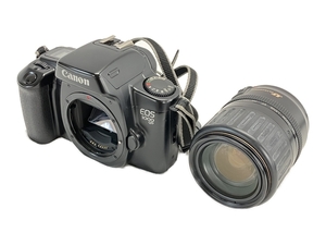 【動作保証】Canon EOS 1000QD 35mmフォーカル プレーン シャッター式 一眼レフカメラ EF 35-135mm 4-5.6 ズームレンズ 中古 W8796093