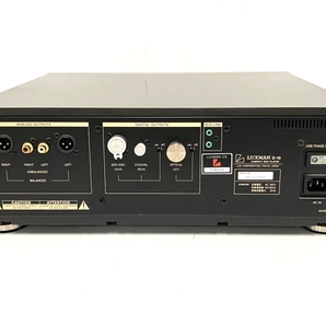 LUXMAN ラックスマン D-10 CDプレイヤー オーディオ CDデッキ 音響機材 ジャンク B8760135の画像5