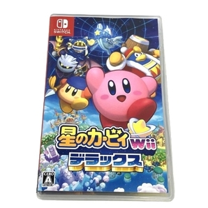 任天堂 ニンテンドー Switch スイッチ 星のカービィ Wiiデラックス ゲームソフト 中古 M8797498の画像1