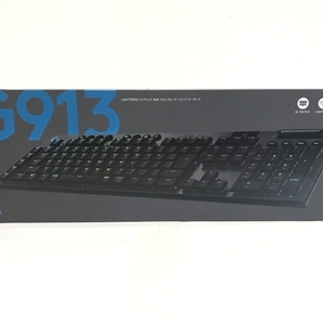 【動作保証】Logicool G913 ワイヤレス ゲーミング キーボード ロジクール PC 周辺 機器 中古 良好 F8792294の画像2