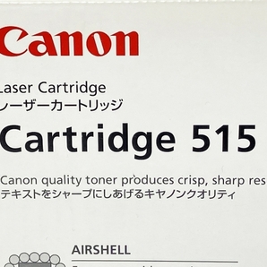 Canon Cartridge 515 LBP-3310 レーザーカートリッジ プリンター トナー ジャンク W8788025の画像5