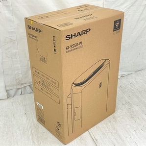 SHARP シャープ KI-SS50-W 加湿空気清浄機 高濃度 プラズマクラスター 25000 家電 未使用 未開封 K8777011の画像1