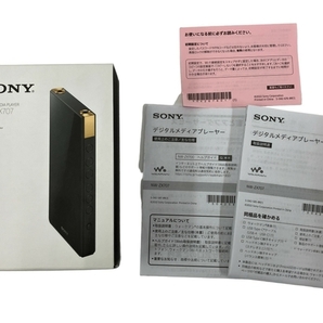 【動作保証】 SONY NW-ZX707 ウォークマン DAP メディアプレーヤー 音響機器 64GB 5インチ 中古 美品 T8763452の画像2