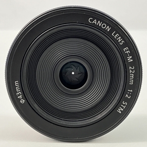 【動作保証】 Canon LENS EF-M 22mm 1:2 STM 一眼 レフ カメラ レンズ キャノン 中古 Z8792028の画像3