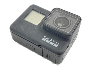 【動作保証】 GoPro HERO 7 BLACK アクションカメラ ハンドル付き ゴープロ 中古 W8767827