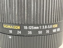 【動作保証】 SIGMA ZOOM 18-125mm F3.8-5.6 DC HSM カメラ レンズ SONY用 シグマ 中古 W8795955_画像3