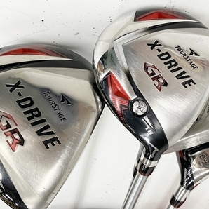 BRIDGESTONE TOURSTAGE X-DRIVE GR クラブ 12本セット CBTX21 ゴルフバッグ 趣味 スポーツ ブリジストン 中古 S8793268の画像8