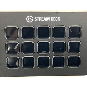 【動作保証】Elgato Stream Deck 20GBA9901 ショートカットキーボード エルガト ストリームデック PC周辺機 中古 O8786405の画像3