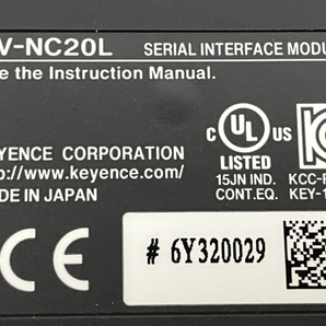 【動作保証】 KEYENCE KV-NC20L SERIALE INTERFACE MODULE キーエンス 未使用 S8794413の画像7