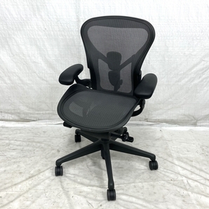 【動作保証】 HermanMiller Aeron Chair オフィスチェア 中古 楽 Y8790532の画像1