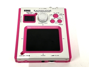 【動作保証】 KORG カオシレーター KAOSSILATOR KO-1 限定色 ピンク 音響機材 中古 B8789811