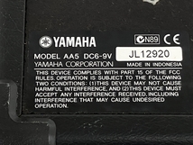 【動作保証】 YAMAHA ヤマハ AA5 モニターアンプ 音響機材 オーディオ 中古 K8782495_画像3