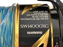 SHIMANO 14000XG ステラSW スピニングリール シマノ 釣具 フィッシング ジャンク N8477327_画像10