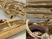 【動作保証】YANAGISAWA B-WO20 バリトンサックス ケース付 ヤナギサワ 管楽器 中古 良好 K8789857_画像7