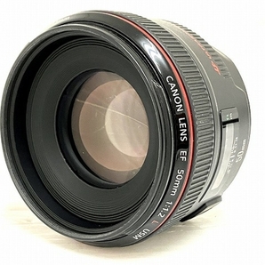 【動作保証】 Canon キヤノン EF 50mm F1.2L USM 単焦点 レンズ 中古 O8783821の画像1