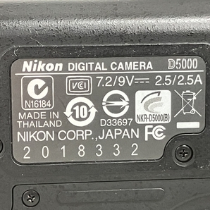 【動作保証】 Nikon ニコン D5000 レンズキット デジタル一眼レフカメラ カメラ 中古 K8776949の画像6