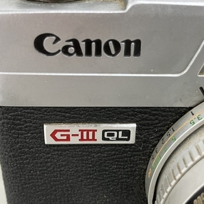 Canon キャノン G-3 QL 40mm 1:1.7 フィルムカメラ カメラ ジャンク K8760063の画像2