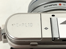 【動作保証】 OLYMPUS ミラーレス一眼カメラ PEN E-PL10 14-42mm EZレンズキット ブラウン 中古 良好 T8783076_画像8