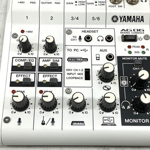 【動作保証】YAMAHA AG06 ウェブキャスティング ミキサー 音響機材 ヤマハ 中古 H8802632の画像10