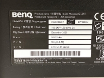 【初期動作保証】 BenQ EW3280U 4K 液晶モニター 32インチ 中古 Y8743881_画像4