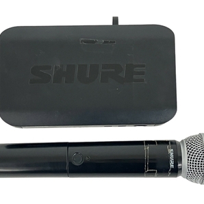 【動作保証】SHURE SM58 BLX4 マイク レシーバーセット PA機材 シュアー 中古 N8801601の画像1