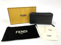 FENDI フェンディ マイクロFF 長財布 ラウンドジップ 7M0210 良好 T8412334_画像1