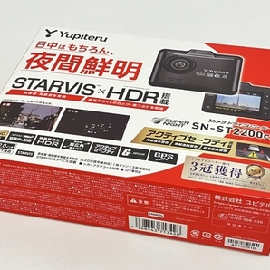 【動作保証】 Yupiteru SN-ST2200c 1カメラ ドライブ レコーダー カー 車 用品 未使用 Z8798535の画像1