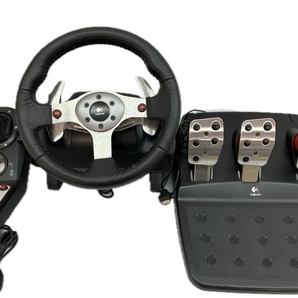 Logicool G25 Racing Wheel レーシングホイール ハンコン コントローラー ドライビングシミュレータ ゲーム ロジクール ジャンク C8543508の画像1