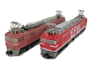 【動作保証】KATO 3010-1 EF81 一般色 3010-2 EF81 95 レインボー 2両セット 鉄道模型 Nゲージ 中古 W8803729
