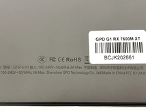 【動作保証】 GPD G1616-01 G1 eGPU RX 7600M XT 外付け グラフィック 中古 良好 Y8804421_画像3