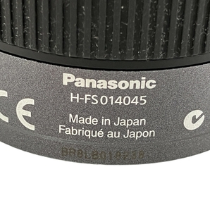 【動作保証】 Panasonic H-FS014045 LUMIX G VARIO 14-45mm F3.5-5.6 ASPH MEGA O.I.S. デジタル一眼カメラ 交換レンズ 中古 T8784575の画像7