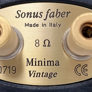 【動作保証】sonus faber minima vintage スピーカー ペア 音響 ソナス・ファベール 中古 良好 Y8755604の画像3