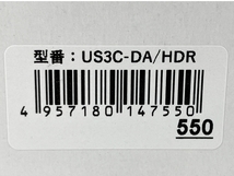 【動作保証】IO DATA US3C-DA/HDR USB Type-C 対応 グラフィックアダプター HDR 対応 モデル 中古 Y8771119_画像3