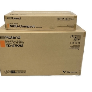 【動作保証】Roland TD-27KV2 V-Drums/MDS-COM MDS-Compact ドラムスタンド 電子ドラム 打楽器 ローランド 未使用 S8782727の画像1