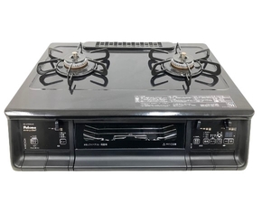 【動作保証】 Paloma パロマ everychef エブリシェフ PA-370WA-R 2口 ガスコンロ 都市ガス 2021年製 家電 中古 M8765351