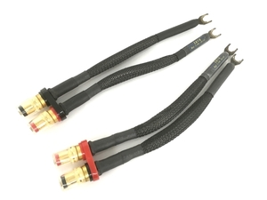 . wistaria factory o-g line Isis speaker joint cable approximately 20cm pair used Y8741381
