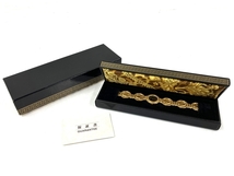 Gianni Versace ジャンニ・ヴェルサーチ コインウォッチ QZ 美品 箱 保証書あり T8349501_画像2