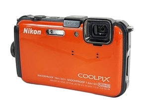 【動作保証】Nikon COOLPIX AW100 ニコン クールピクス コンパクト デジタルカメラ 中古 W8811148