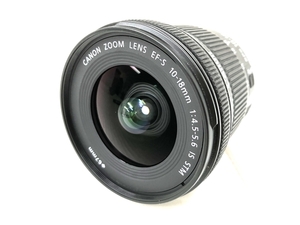 【動作保証】Canon EFS 10-18mm f/4.5-5.6 IS STM カメラ レンズ キャノン カメラ周辺機器 中古 O8805799