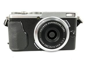 【動作保証】FUJIFILM X70 SUPER EBC f=18.5mm 1:2.8 コンパクトデジタルカメラ バッテリー欠品 中古 Y8802385