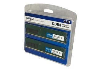 CFD crucial DDR4-2666 PC4-21300 8GB 2枚組 メモリー PC周辺機器 ジャンク N8803558