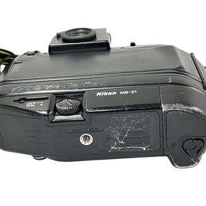【動作保証】Nikon F4 フィルムカメラ ボディ バッテリーパック付き MB-21 カメラ ジャンク T8797163の画像8