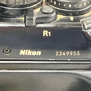 【動作保証】Nikon F4 フィルムカメラ ボディ バッテリーパック付き MB-21 カメラ ジャンク T8797163の画像10