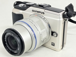 【動作保証】OLYMPUS オリンパス PEN E-PL2 14-42mm F3.5-5.6 ミラーレス 一眼レフ カメラ レンズセット 中古 K8791459