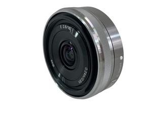 【動作保証】SONY SEL16F28 E16mm 2.8 単焦点 レンズ 中古 N8780484