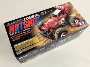 TAMIYA コミカル ホットショット (GF-01CB シャーシ) 1/10 電動 RC4WDカー PRE-PAINTED BODY ITEM 58685 未使用 未開封 K8737308